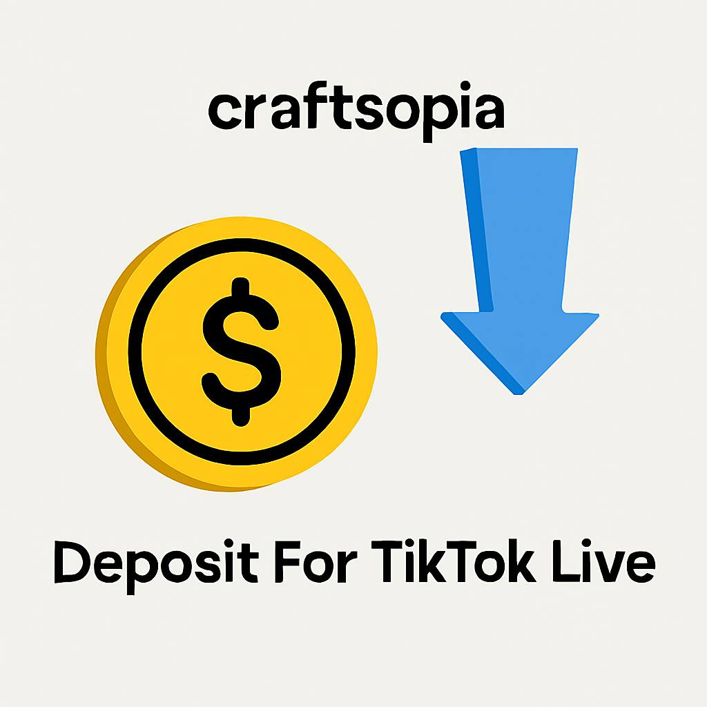 Deposit for Tik Tok Live